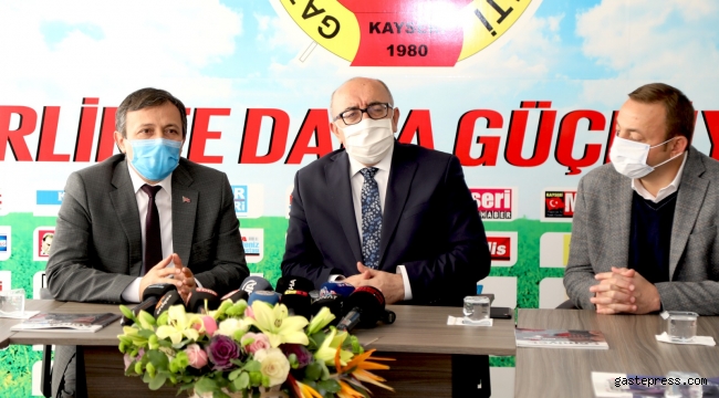 ERÜ Rektörü Çalış, Kayseri Gazeteciler Cemiyeti’ni Ziyaret Etti!