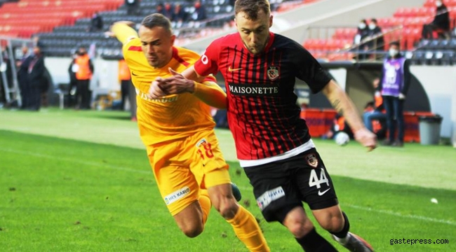 Gaziantep FK, hem kötü gidişine hem de Kayserispor'a dur dedi!