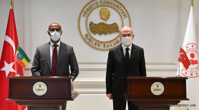 İç İşleri Bakanı Süleyman Soylu: “ Etiyopya ile Ticari ve Ekonomik İlişkilerimize Önem Veriyoruz “