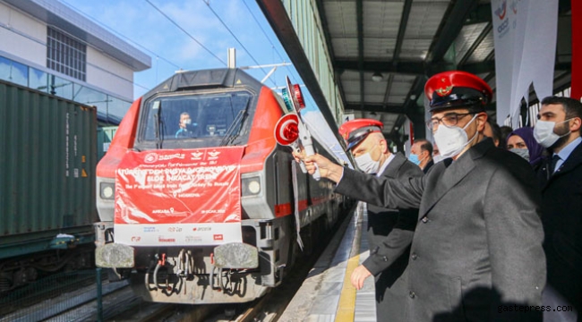 İhracat trenleri Ankara'dan törenle uğurlandı!