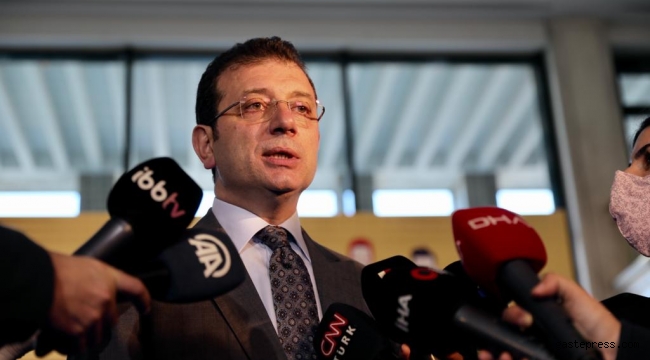 İmamoğlu: "Biz Yaptık; O 'Bizin' İçerisinde Bütün İstanbullular var''