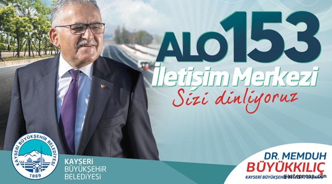 Kayseri Büyükşehir Çağrı Merkezi, Şehrin Numarası Oldu!