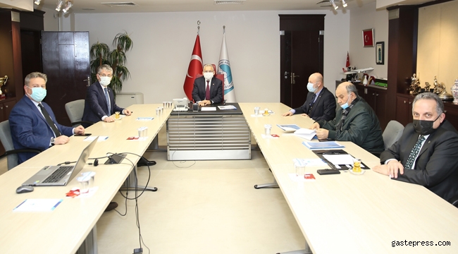 Kayseri Büyükşehir'de İstişare Toplantısı Yapıldı!
