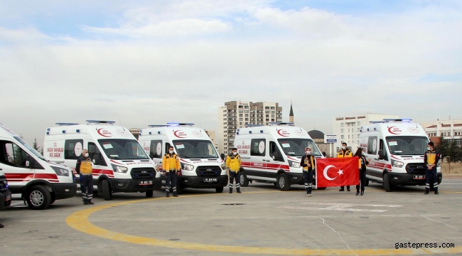 Kayseri'de 13 yeni ambulans!