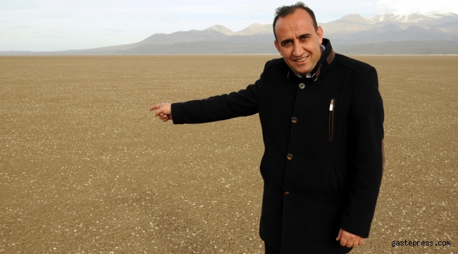 Kayseri'de, Çöl Gölü kurudu!