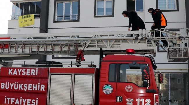 Kayseri'de eşinin darbedip, odaya kilitlediği kadın kurtarıldı!