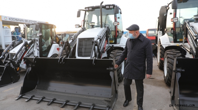 Kayseri Kocasinan Belediyesi'nde 27 yeni araç!