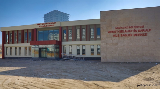 Kayseri Melikgazi Tınaztepe'deki Aile Sağlığı Merkezi Hızla Tamamlanıyor!