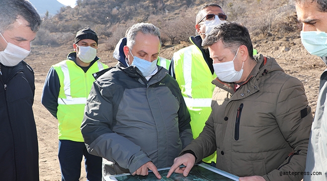 Kayseri Talas Belediye Başkanı Mustafa Yalçın'dan Zincidere Göleti Mesire Alanına İnceleme!