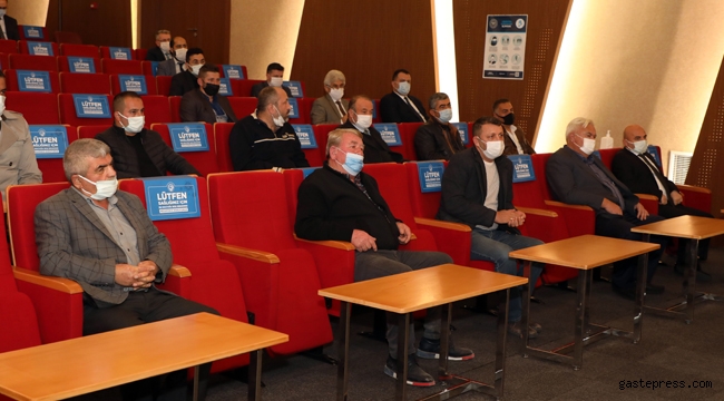 Kayseri Talas'ta Madencilerle Toplantı!