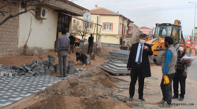 Kayseri Yeşilhisar'da Çevre Düzenleme Çalışmaları Aralıksız Sürüyor!