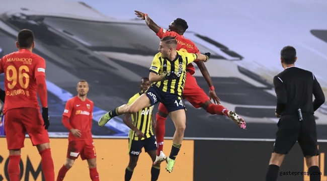 Kayserispor, Kadıköy deplasmanında kayıp!