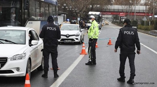 Kısıtlamaya uymayan 24 bin 755 kişiye işlem yapıldı!