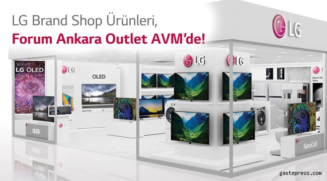 LG, Ankara’da Yeni Bir LG Brand Shop Daha Açtı!