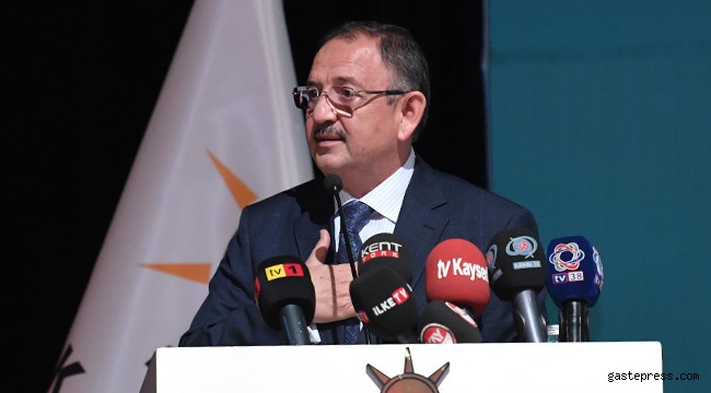 Mehmet Özhaseki, "Biz gece gündüz çalışmak ve koşturmak zorundayız"