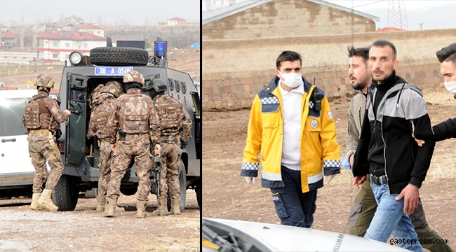 Pompalı tüfekle rastgele ateş açan genci, özel harekât polisleri etkisiz hale getirdi!