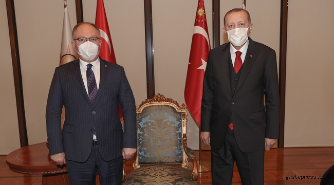 Sivas Belediye Başkanı Bilgin Cumhurbaşkanı Erdoğan ile Görüştü!