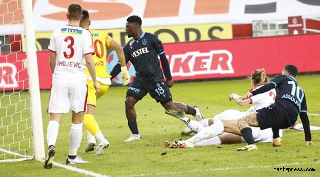 Trabzonspor Göztepe'yi de tek golle yıktı!
