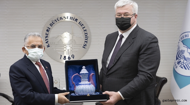 Ukrayna Büyükelçisi'nin Kayseri Hayranlığı!