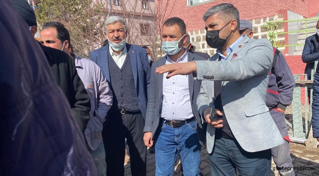 AK Parti Kayseri İl Başkanlığı ve Tarım İl Müdürlüğü hayvanları telef olan besici için girişimlerde bulundu!