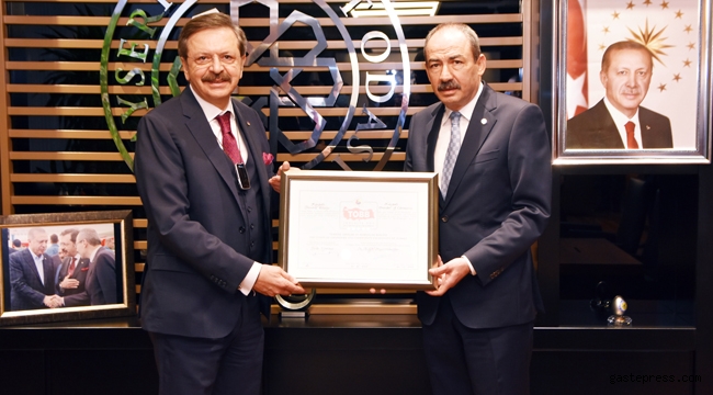Avrupa Standartlarında Hizmet Veren Kayseri Ticaret Odası'nın, Kalitesi Tescillendi!