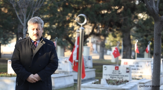Başkan Palancıoğlu, Kartal Şehitliğini Ziyaret Etti!