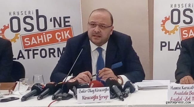 Bekir Kiracıoğlu, Kayserililerin ve Sanayicilerin Regaip Kandilini Kutladı!