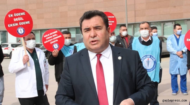 Bekir Nennioğlu; “ Pandemi bitmedi ama Sağlık çalışanları bitti! “ 