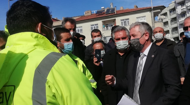 CHP Kayseri Milletvekili Arık, Develi'de İş Bırakan İşçilere Destek Verdi!