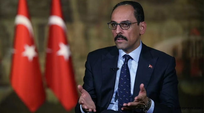 Cumhurbaşkanlığı Sözcüsü İbrahim Kalın'dan ABD'ye S-400 mesajı!