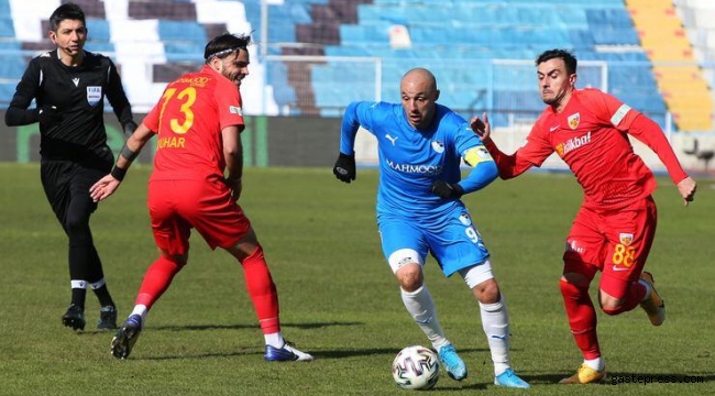HK Kayserispor, Erzurum’dan 1 puanla dönüyor!
