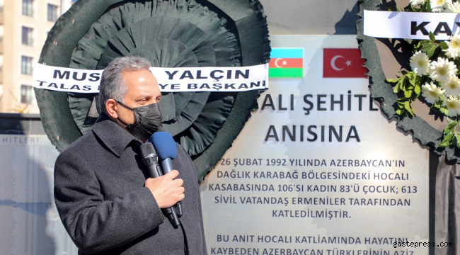 Hocalı Şehitleri Kayseri Talas'ta Anıldı!