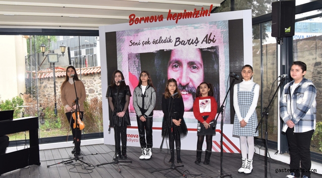 İzmir Bornova'da Barış Manço unutulmadı!