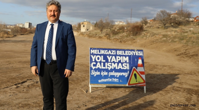 Kayseri Melikgazi'de Organize Sanayi Bölgesine Yeni Bağlantı Yolu Trafiği Rahatlatacak!