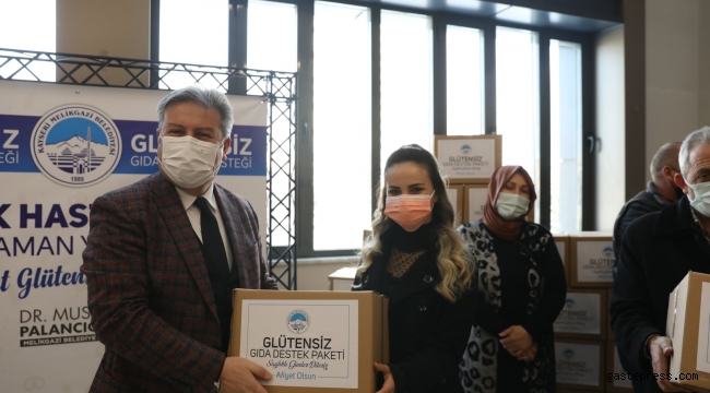 Kayseri Melikgazi'den160 Aileye Glütensiz Gıda Desteği!