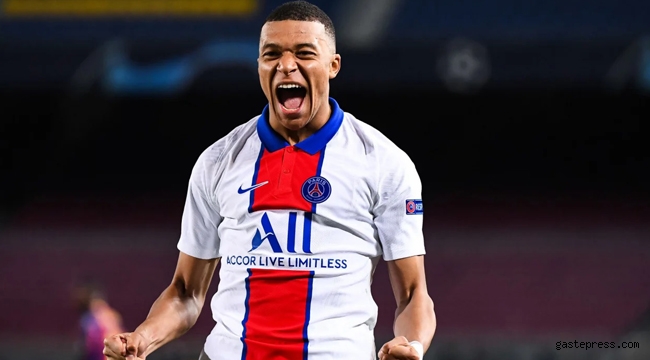 Mbappe coştu PSG Barcelona'yı dün gece paramparça etti!