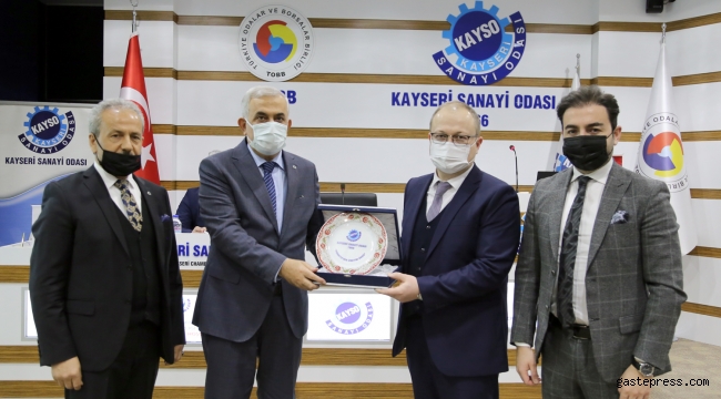 Özbekistan İşadamları Heyetinden KAYSO’ya Ziyaret!