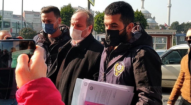Özlem Zengin'e hakaret ettiği iddia edilen şüpheli adliyeye getirilidi!