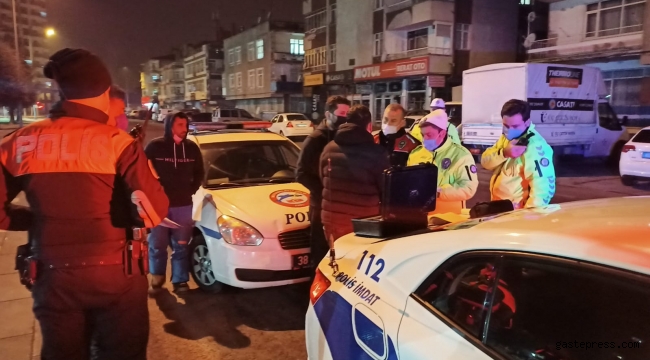 Polisten kaçan alkollü sürücü ile arkadaşına ceza uygulandı!
