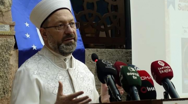 Prof. Dr. Ali Erbaş, Sultan 2. Murad’ı anma etkinliklerine katıldı!