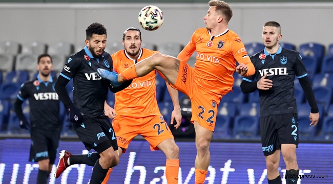 Trabzonspor'dan küme düşme hattındaki Başakşehir'e tek kurşun!