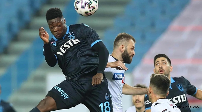 Trabzonspor konuk ettiği Denizlispor'u tek golle geçti!