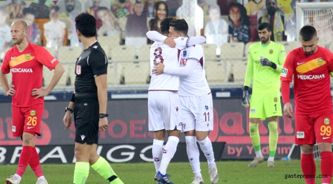 Trabzonspor'u, Yeni Malatyaspor da durduramadı!