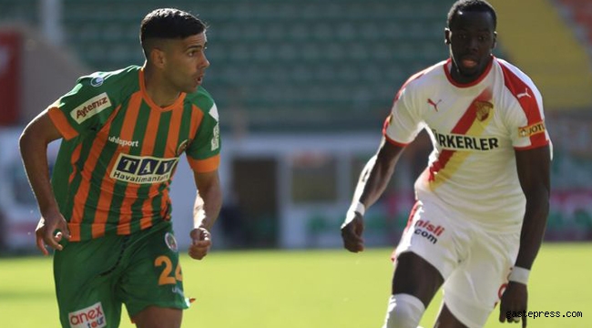 A. Alanyaspor ve Göztepe maçında sevinen çıkmadı!