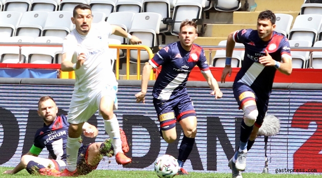 Antalyaspor tam 8 maç sonra kazandı!