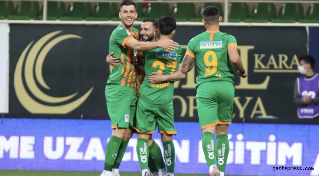Antalyaspor'un 13 maçlık serisini Alanya sonlandırdı!