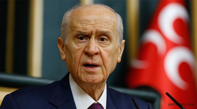 Bahçeli'den, GKRY'deki cami saldırısına kınama!