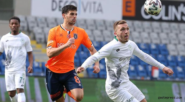 Başakşehir'in galibiyet hasreti Konyaspor karşısında da devam etti!