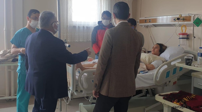 Başkan Memduh Büyükkılıç'tan Endonezyalı Turistlere 'Geçmiş Olsun' Ziyareti!