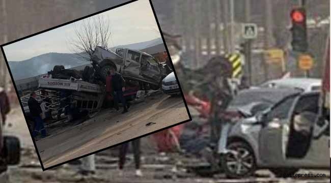 Bursa'da freni boşalan TIR dehşet saçtı; ölü ve yaralılar var!